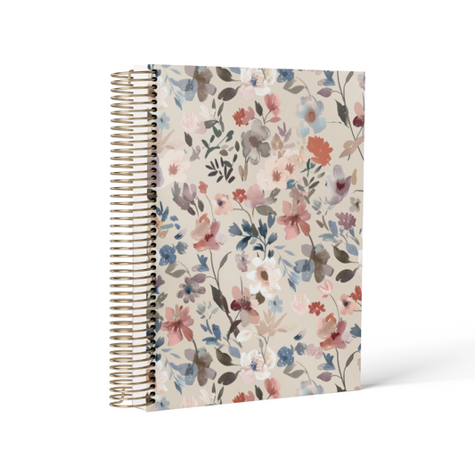 Florals || A5 Wide Vertical Planner