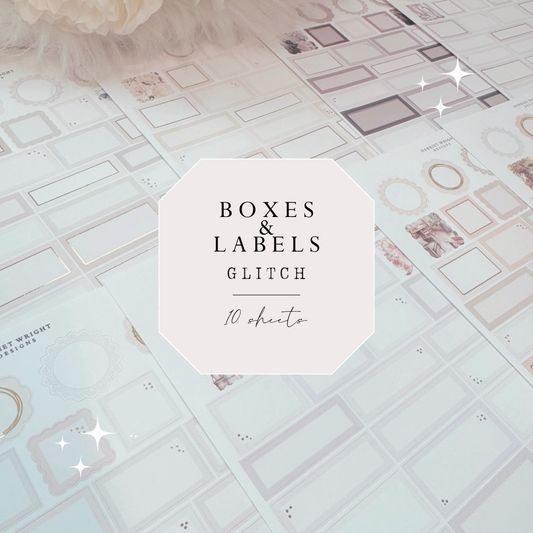 Boxes & Labels Grab Bag || GLITCH