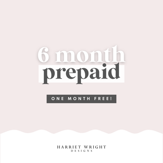 6 month PREPAID | Custom Artwork Bundle (Mystery Subscription)