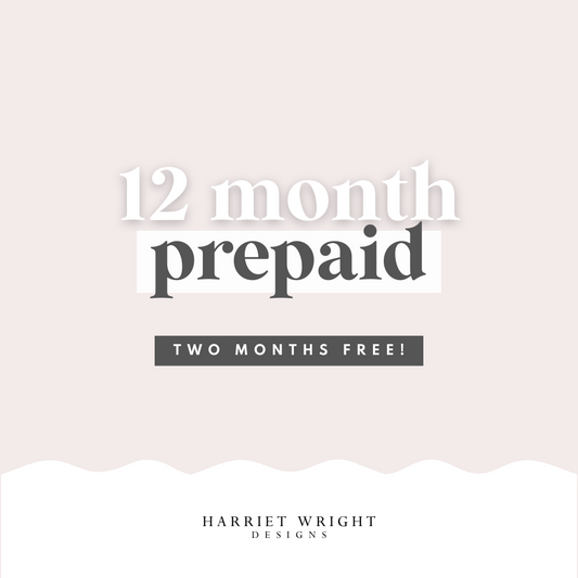 12 month PREPAID | Custom Artwork Bundle (Mystery Subscription)