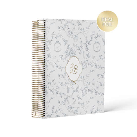 Blue Vintage || A5 Wide Vertical Planner