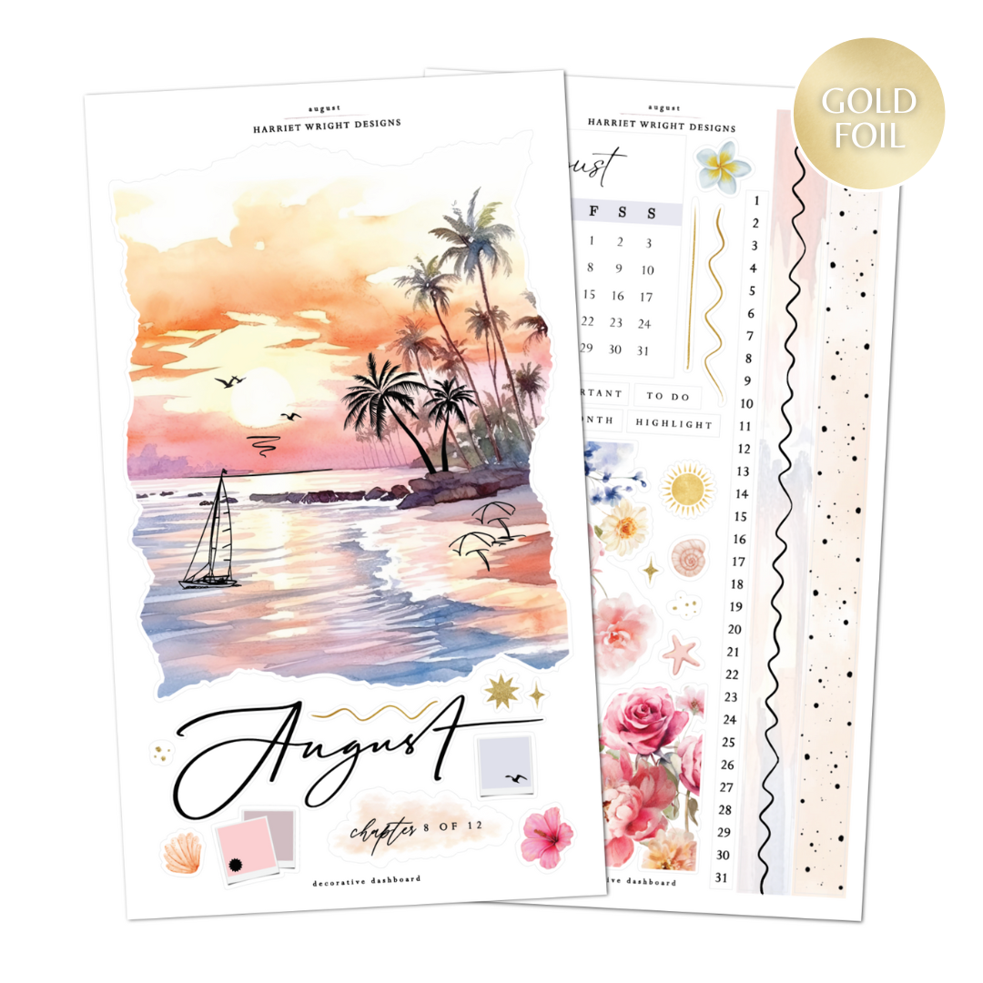 12 Month Bundle (Jan-Dec) | Decorative Dashboard