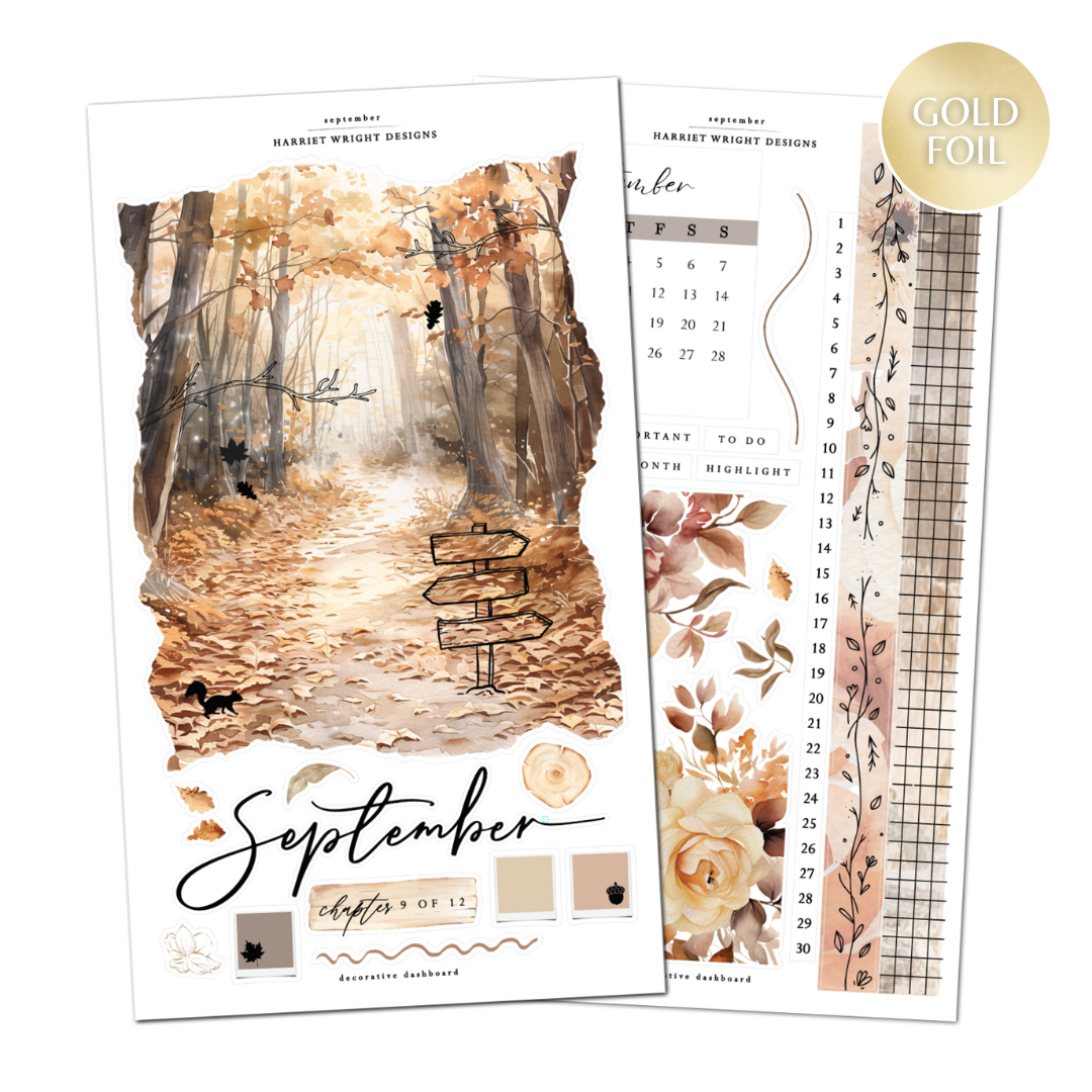 September | Decorative Dashboard