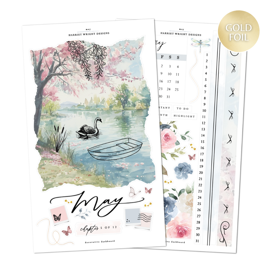 12 Month Bundle (Jan-Dec) | Decorative Dashboard