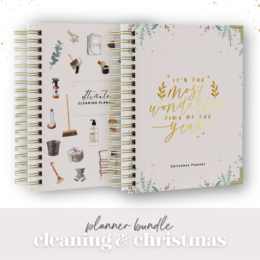 Planner Bundle: Christmas & Cleaning | PRESALE