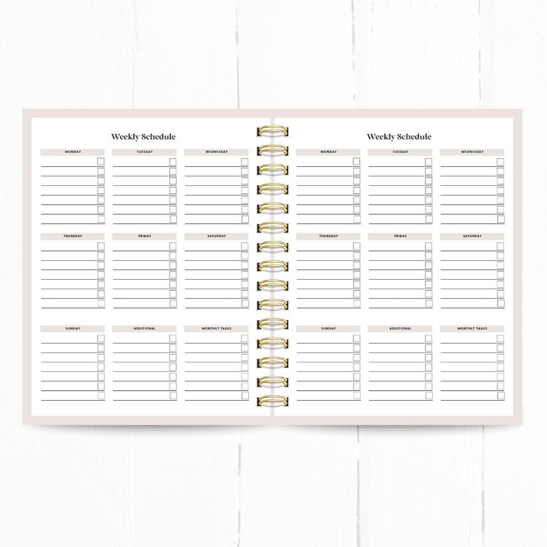 Cleaning Planner | PRESALE