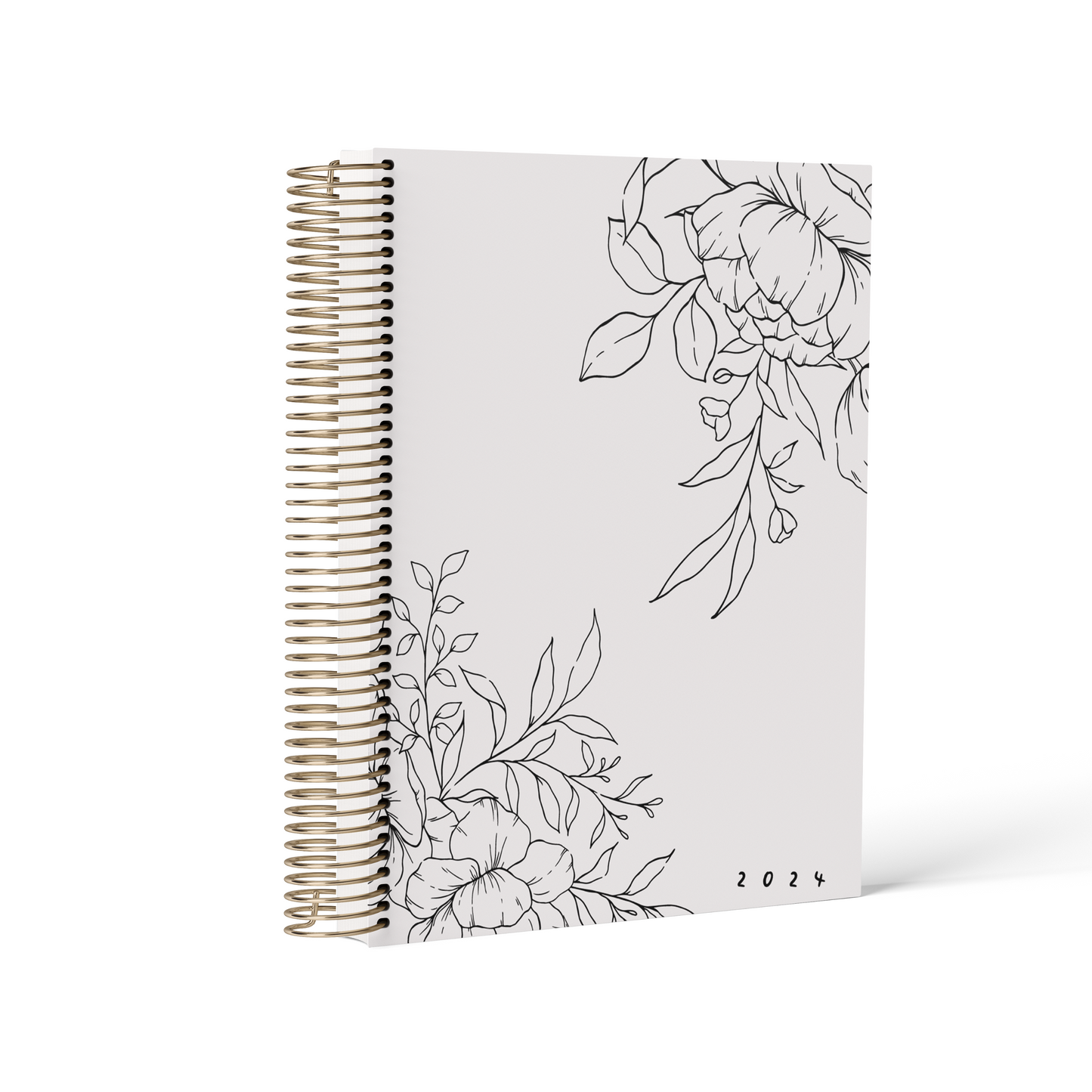 2024 Floral || B6 Vertical Planner