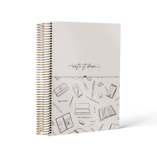 Write it Down || A5 Wide Vertical Planner (2025)