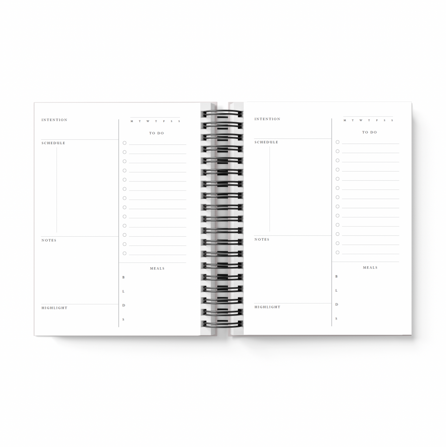 Pink Cloud || A5 Daily Planner