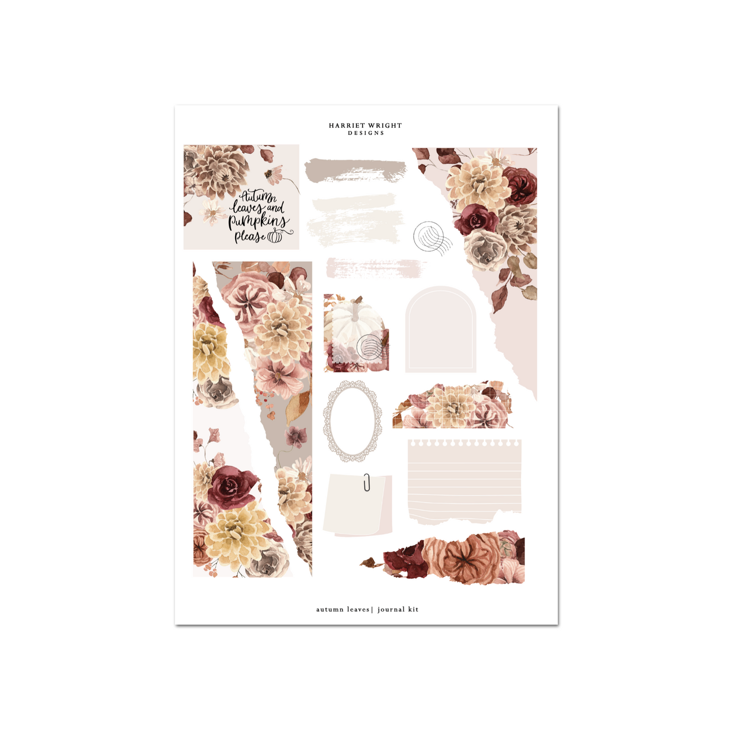 Autumn Leaves | Journal Kit