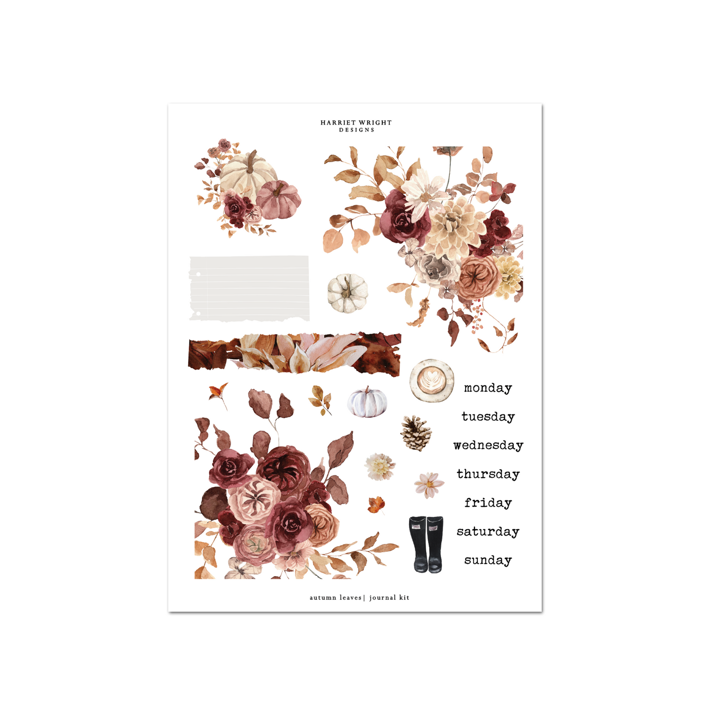 Autumn Leaves | Journal Kit