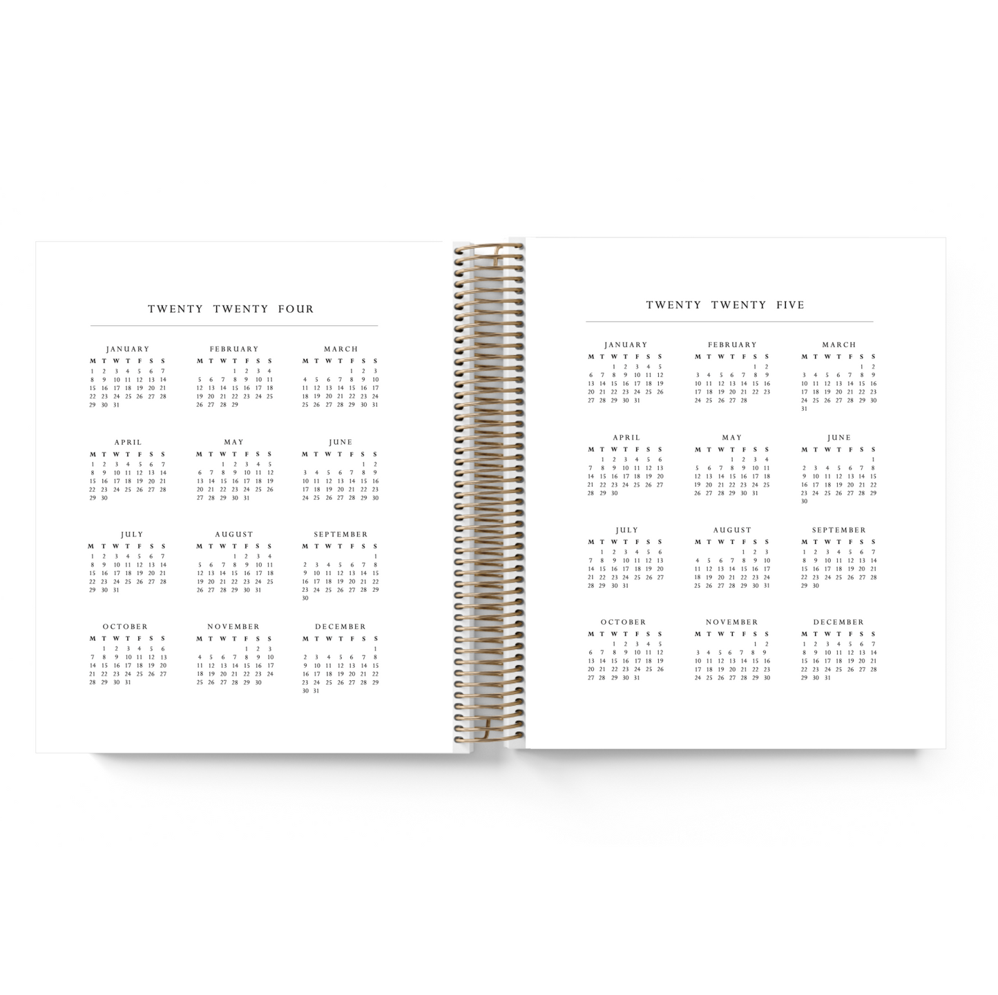 2024 Floral || B6 Vertical Planner