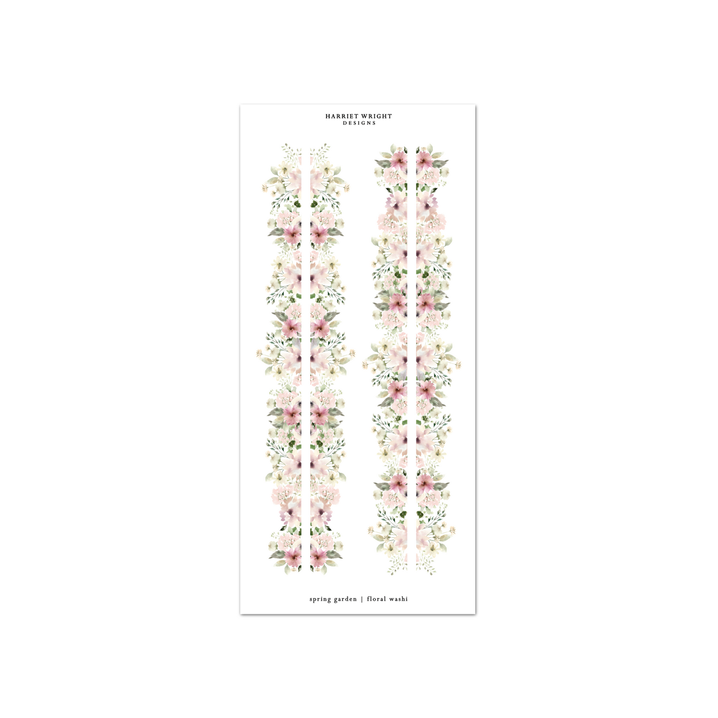 Spring Garden | Floral Cut Washi