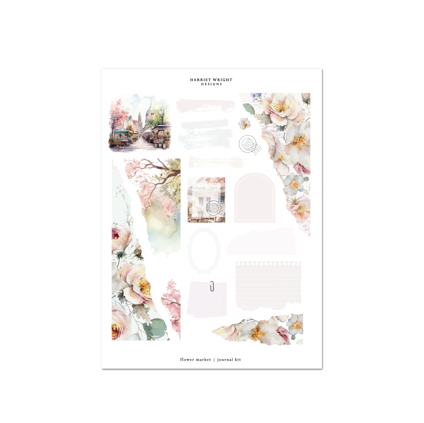 Flower Market | Journal Kit