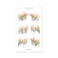 Floral Hanging Jars || Deco Sheet