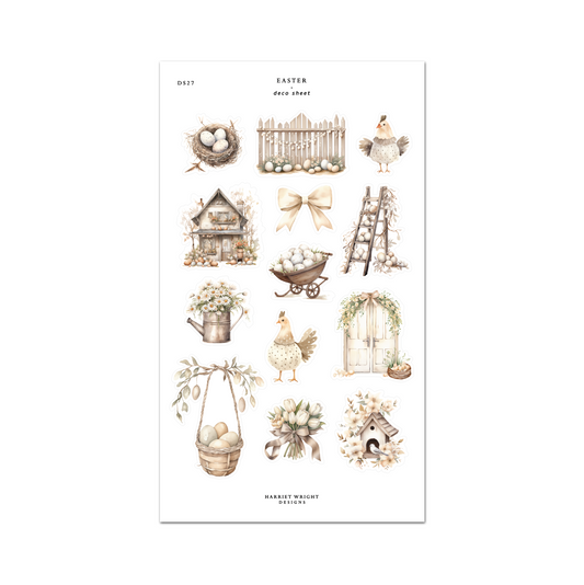 Easter || Deco Sheet