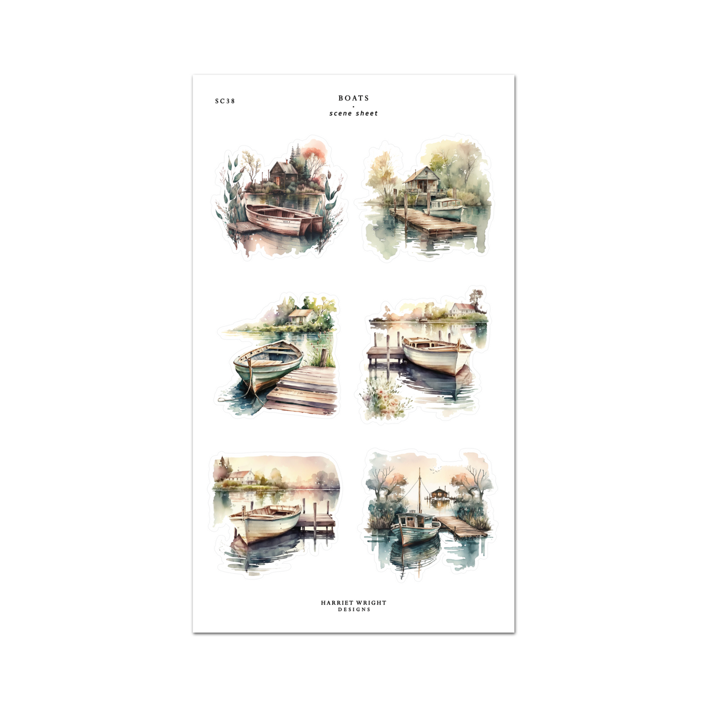Boats || Scene Sheet