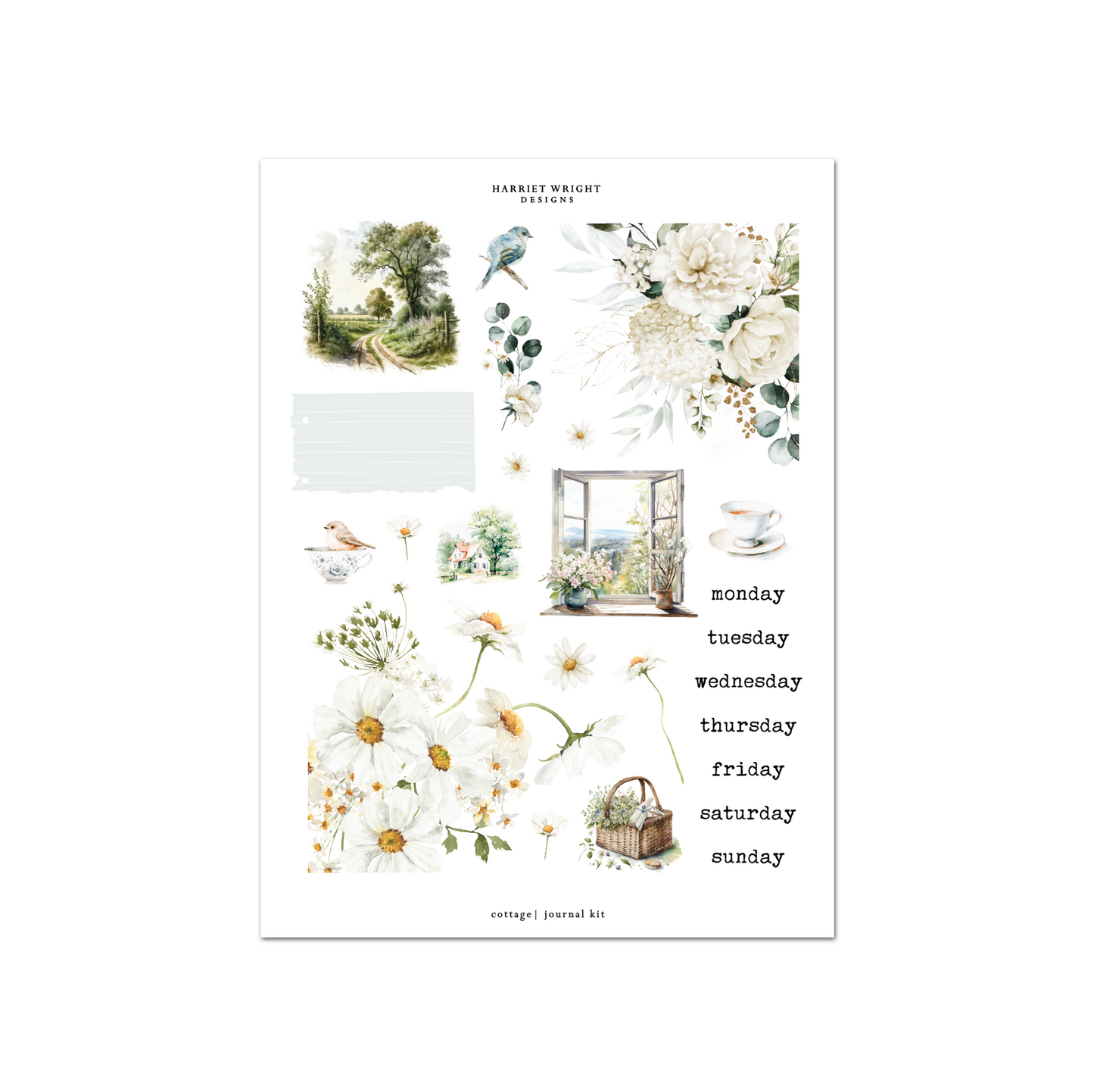 Cottage | Journal Kit