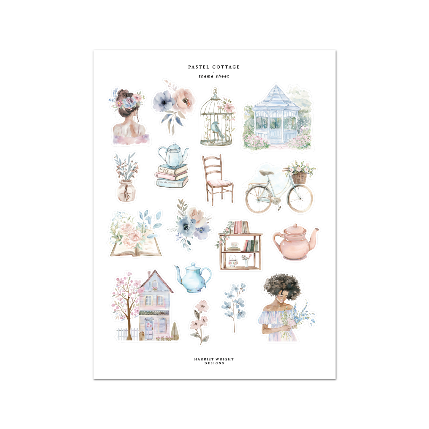 Pastel Cottage || Theme Sheet