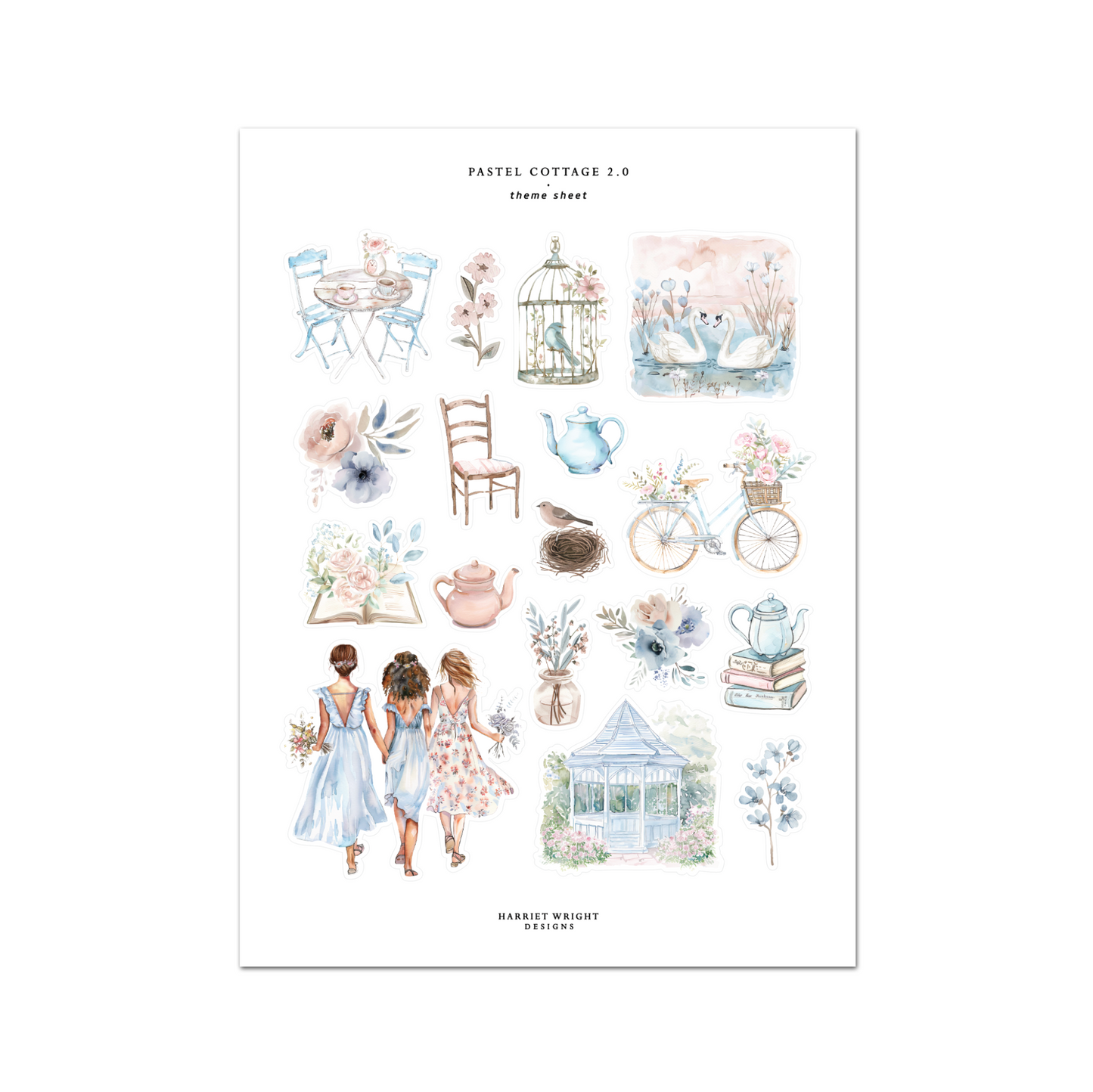 Pastel Cottage 2.0 || Theme Sheet