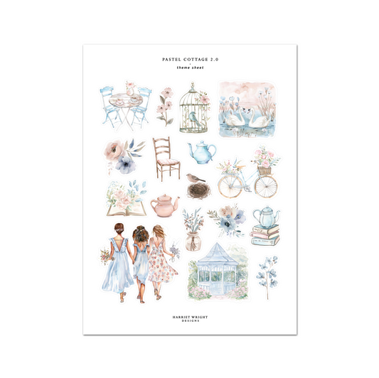 Pastel Cottage 2.0 || Theme Sheet