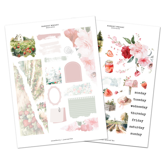 Strawberry | Journal Kit
