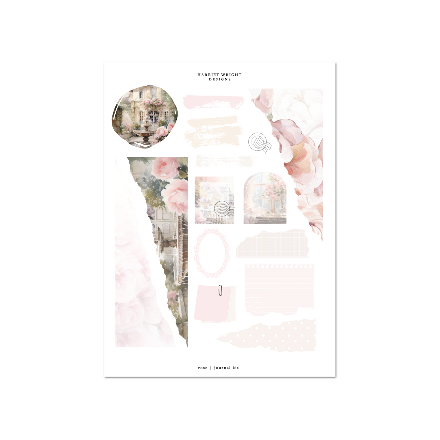 Rose | Journal Kit