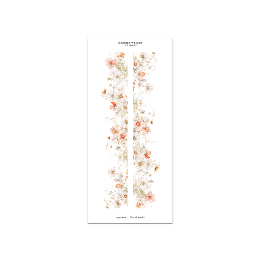 Equinox | Floral Cut Washi