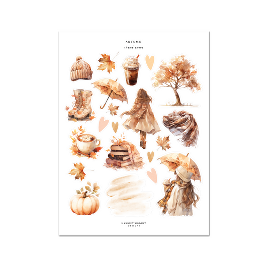 Autumn || Theme Sheet