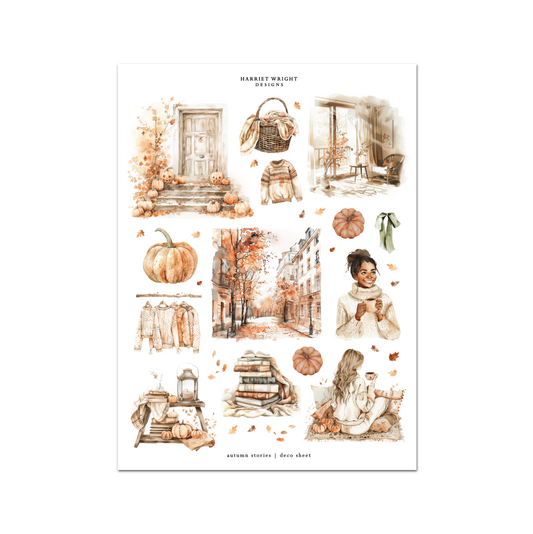 Autumn Stories | Deco Sheet