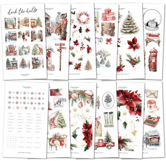 Deck the Halls || Decorative Collection (12 Sheets)