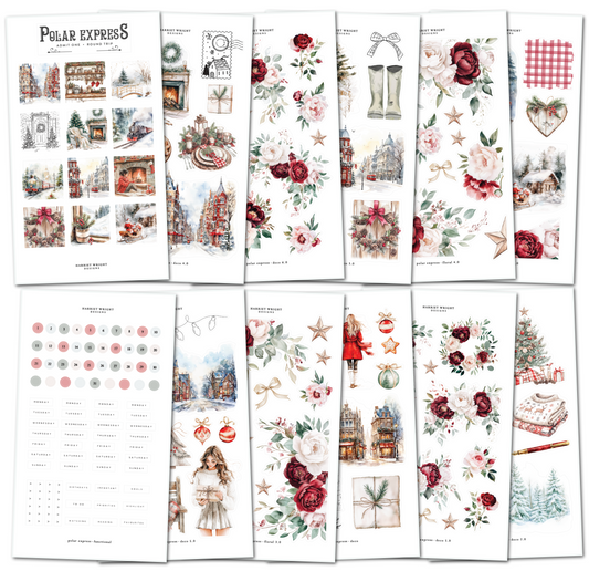 Polar Express || Decorative Collection (12 Sheets)