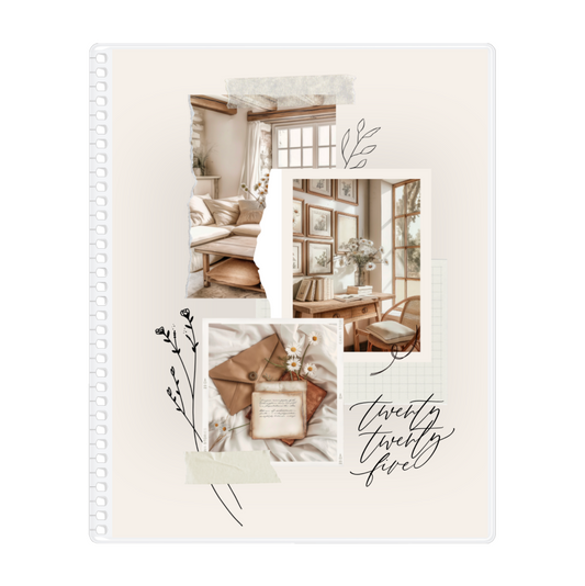 Vintage Moodboard || Interchangeable Cover