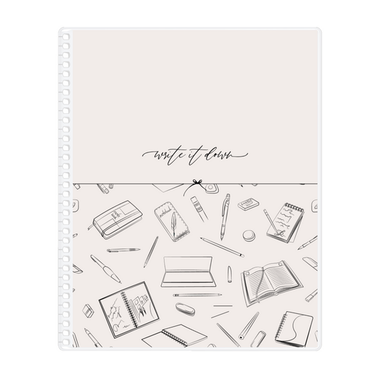 Write it Down || Interchangeable Cover