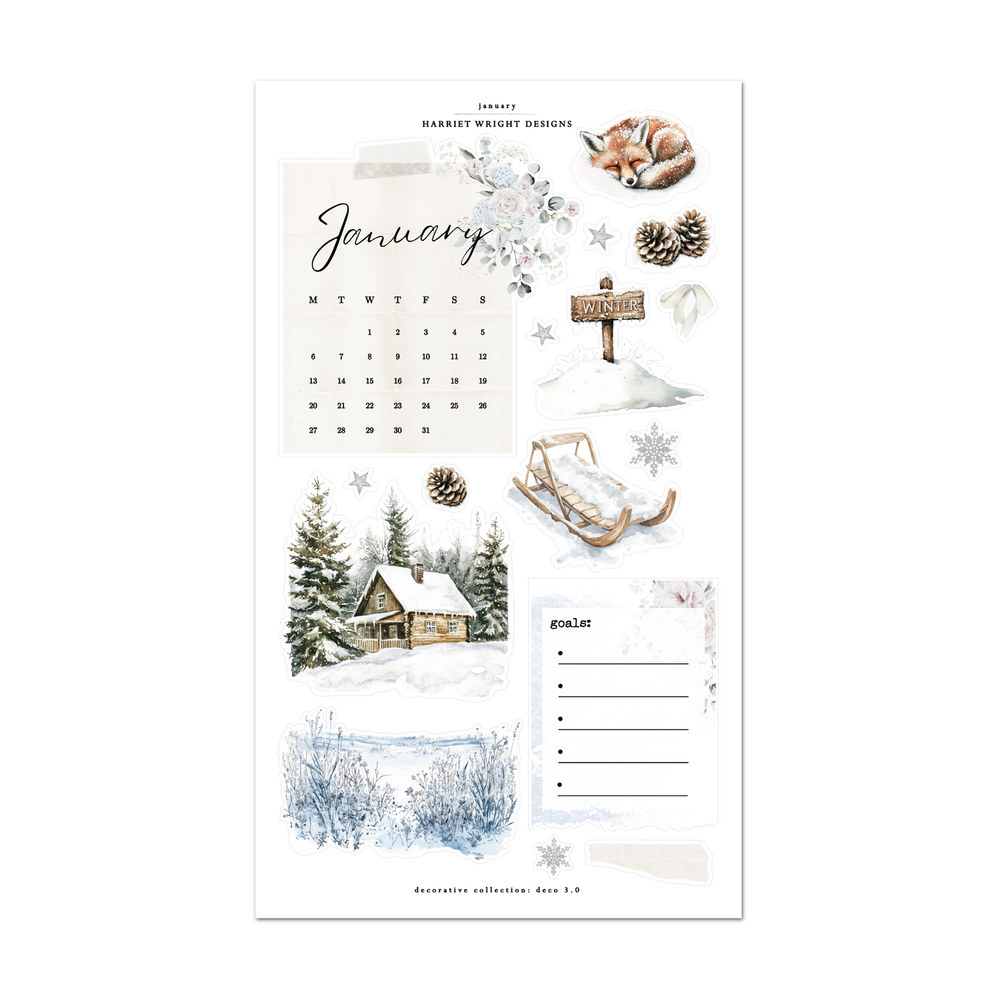 January | Decorative Collection