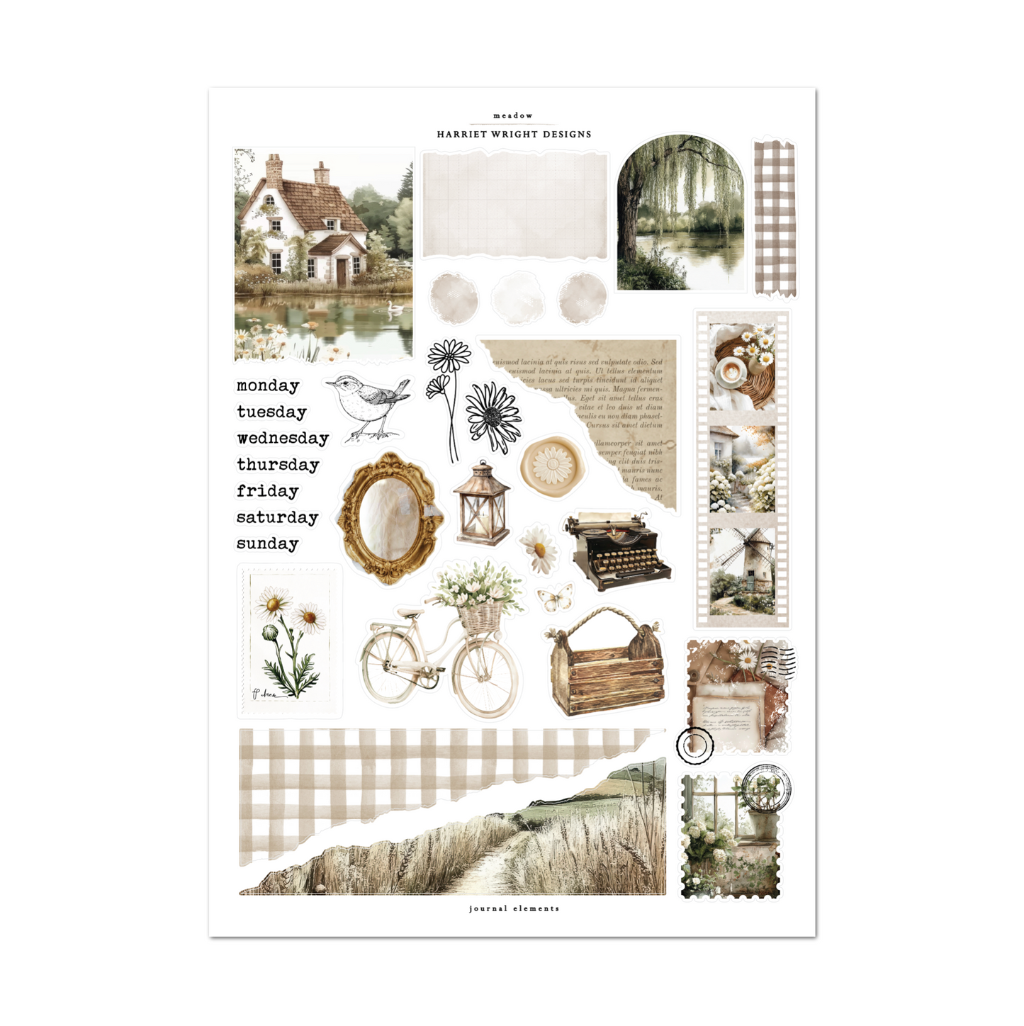 Meadow | Journal Elements