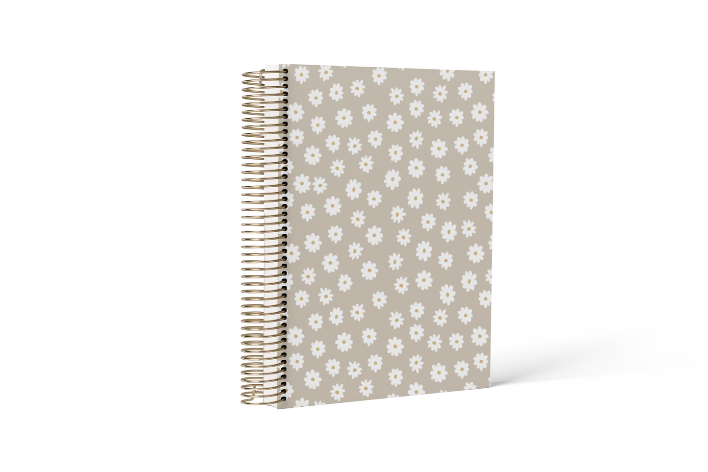 Neutral Daisy || B6 Vertical Planner