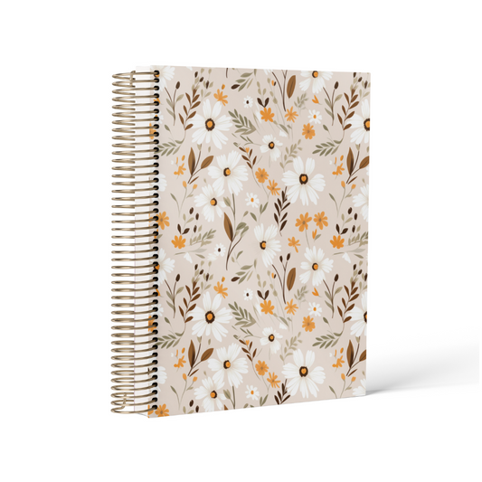 Daisy Meadow || A5 Wide Vertical Planner