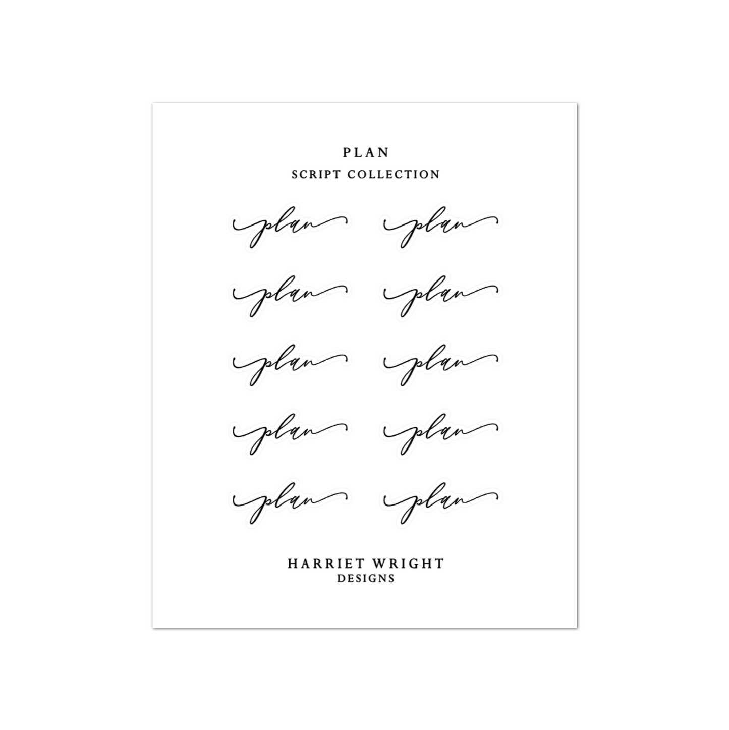 Plan || Script Collection