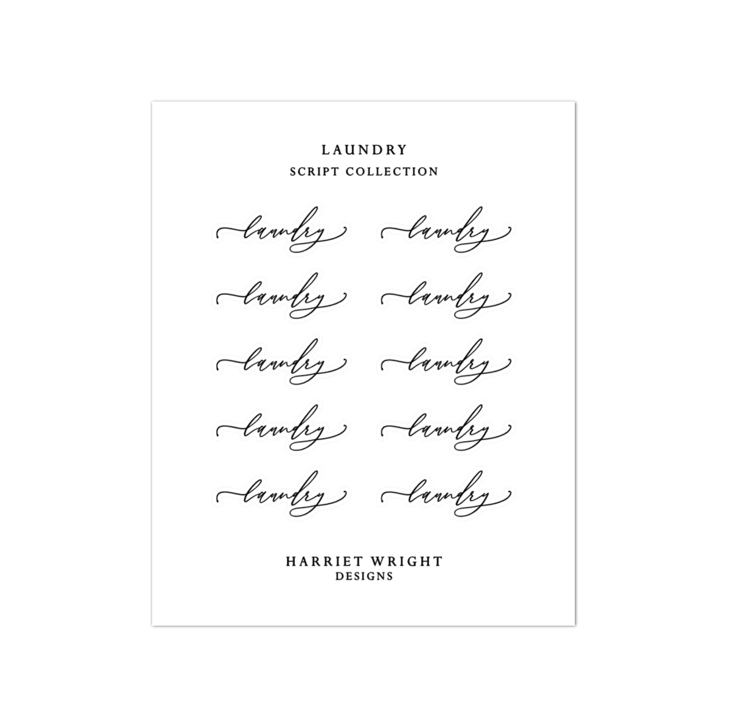 Laundry || Script Collection